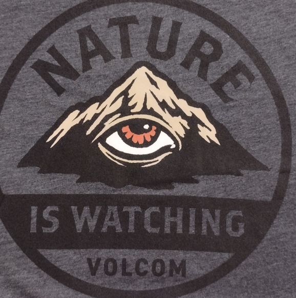 Volcom Shirts Volvcom Nature Is Watching Tee Poshmark